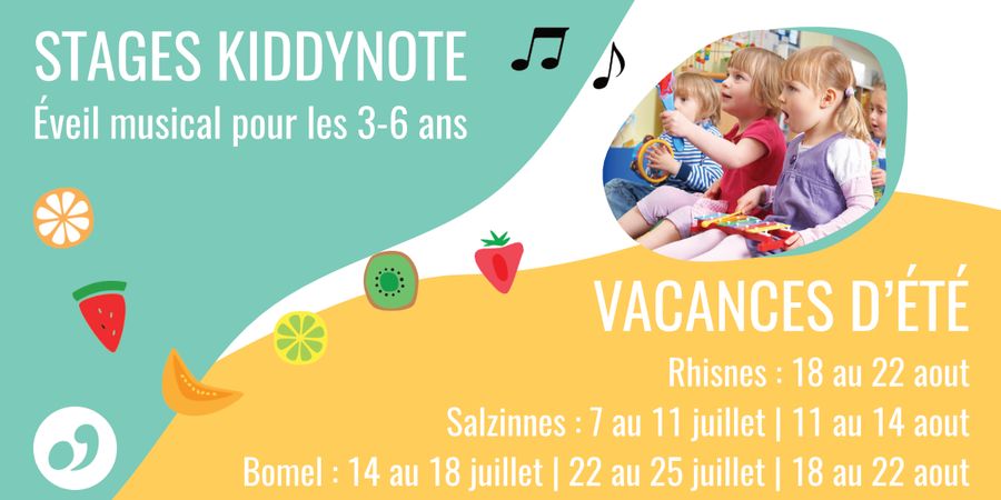 image - Stage d'éveil musical Kiddynote
