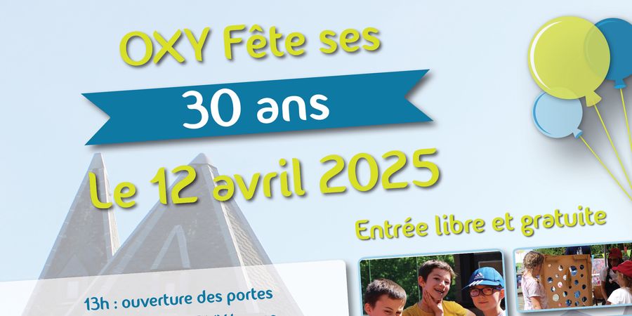 image - OXYJeunes fête ses 30 ans !