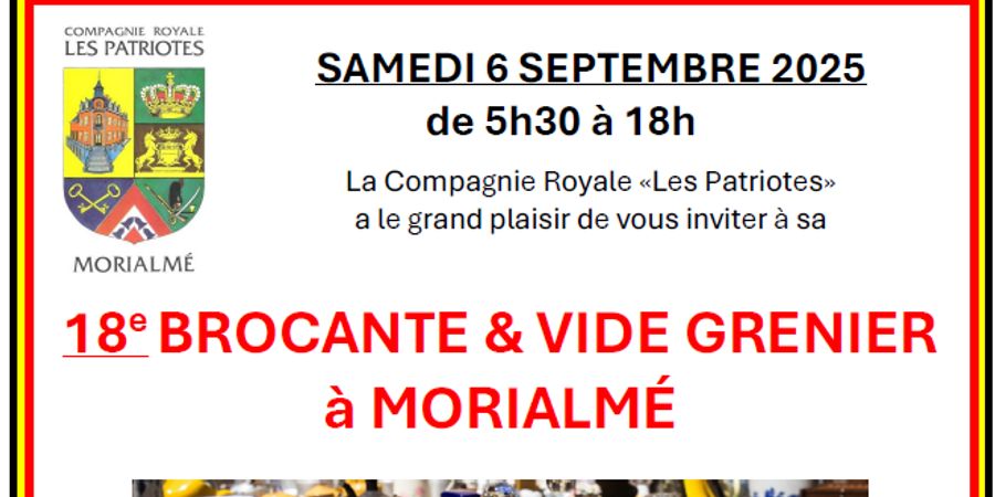 image - 18e Brocante & Vide Grenier à Morialmé