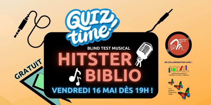 image - Blindtest musical : Hitster biblio !