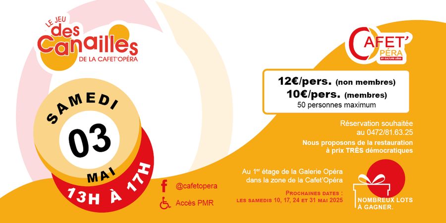 image - Le jeu des canailles de la Cafet' Opera