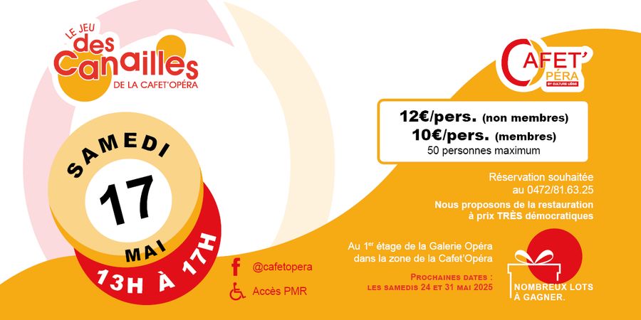 image - Le jeu des canailles de la Cafet' Opera