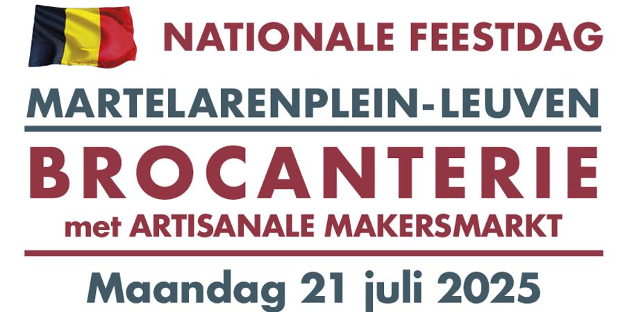 image - Brocante avec Marché Artisanal - Leuven