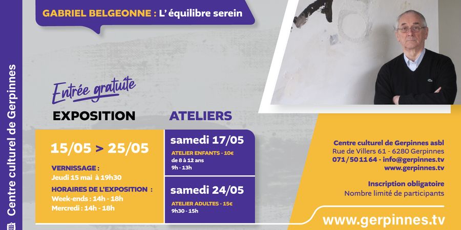 image - Gabriel Belgeonne - l'équilibre serein