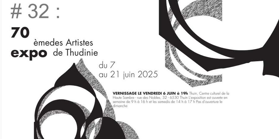 image - EXPO#32 : 70ème Expo des Artistes de Thudinie