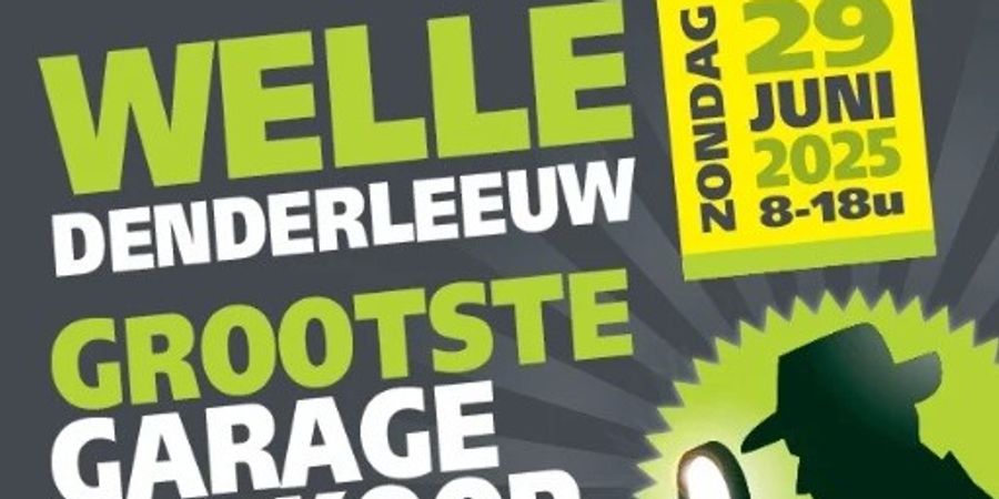 image - Rommelmarkt Welle - Grootste Garageverkoop en Rommelmarkt van Vlaanderen