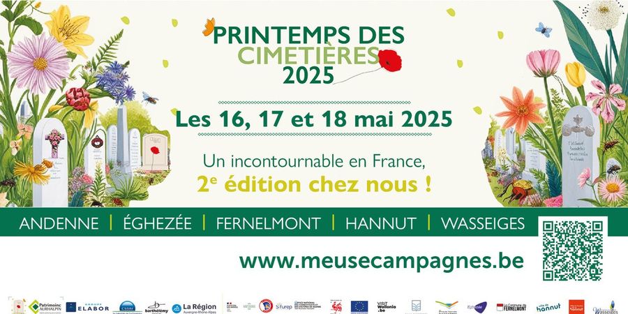 image - Visite guidée : Les cimetières végétalisés d’Andenne - Printemps des cimetières