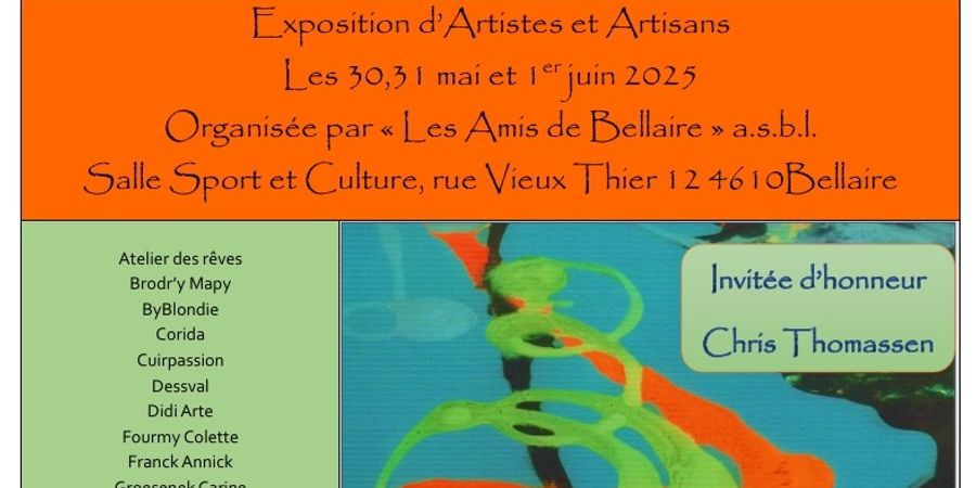 image - Exposition de peintres et d'artisans
