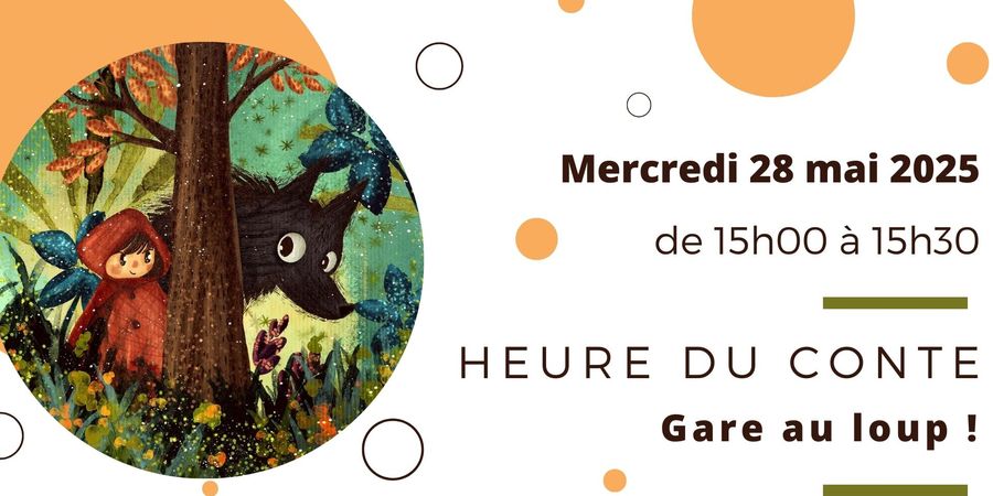 image - Heure du conte à la bibliothèque d'Athus | Gare au loup !