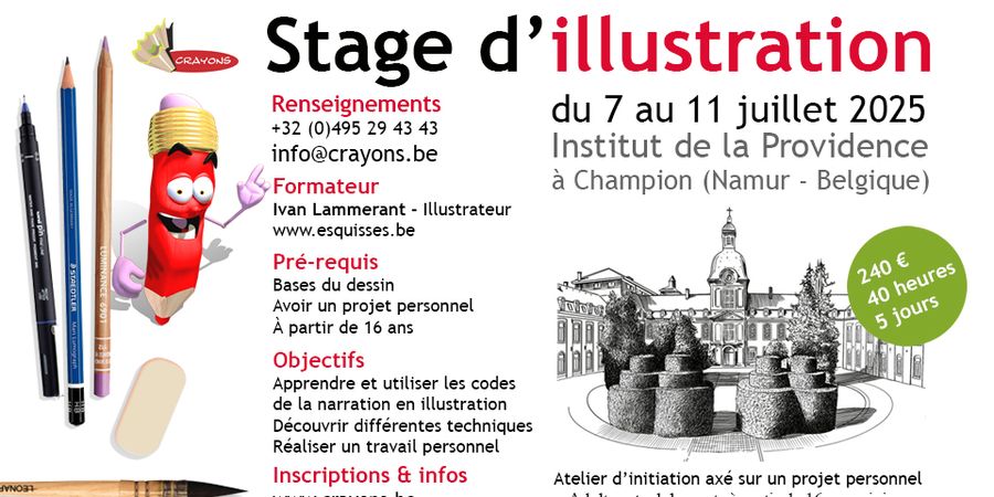 image - Stage illustration jeunesse / Stage illustration narrative