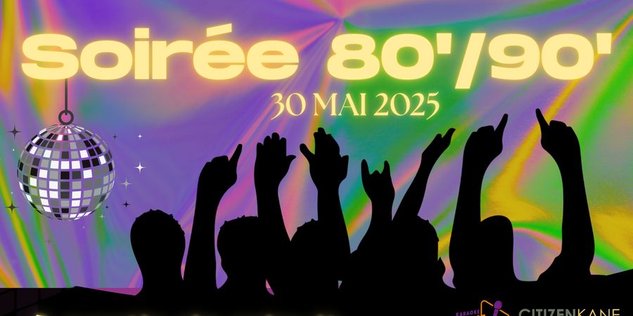 image - Soirée 80'/90'