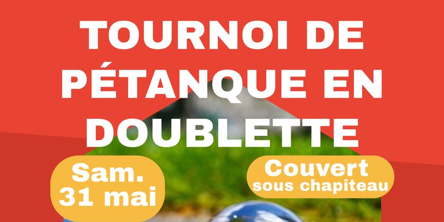 image - Tournoi de pétanque en doublette à Vaux-sur-Sûre le 31 mai