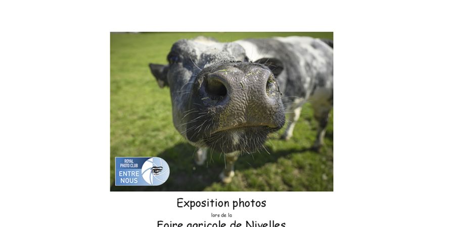image - Exposition photo du RPCEN lors de la foire agricole de Nivelles
