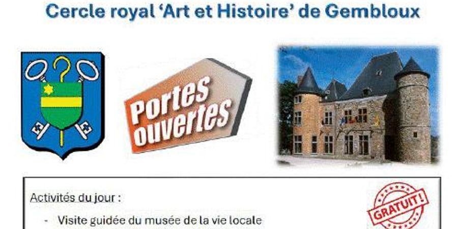 image - Portes ouvertes du Cercle Royal Art et Histoire de Gembloux