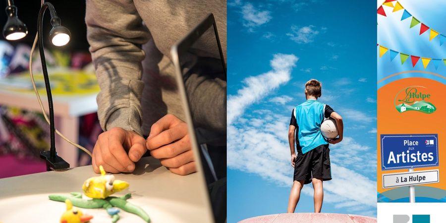 image - Place aux Artistes à la Hulpe | stage cinéma d’animation & Sports Fun Games