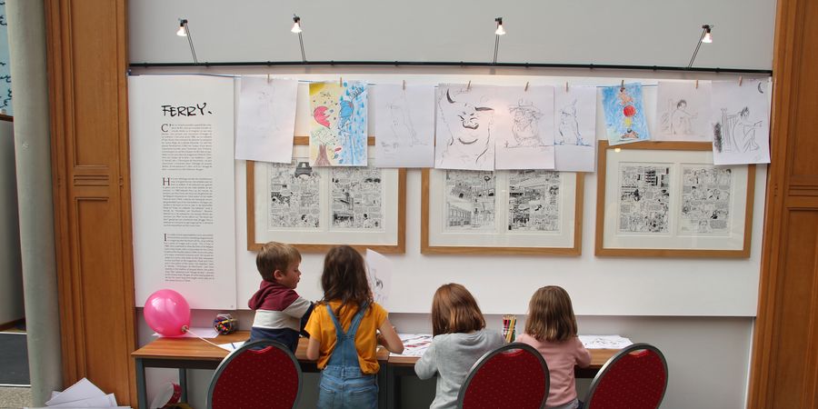 image - Stripstage deze zomer in het Stripmuseum