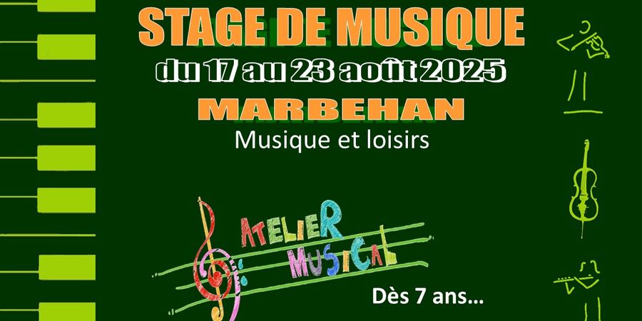 image - Stage de Musique à Marbehan