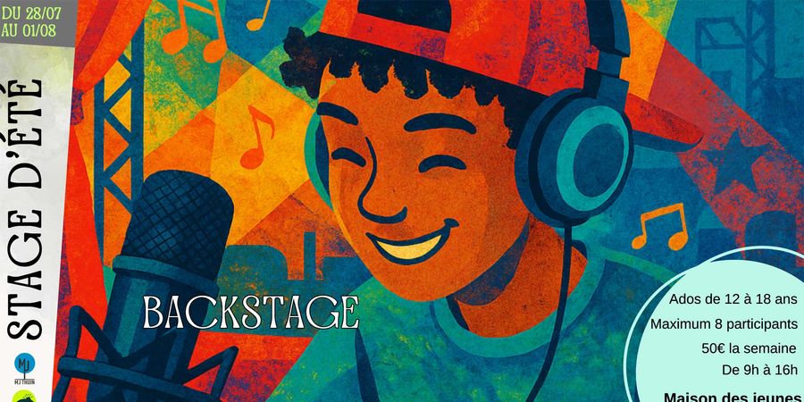 image - Stage d’été “Backstage”