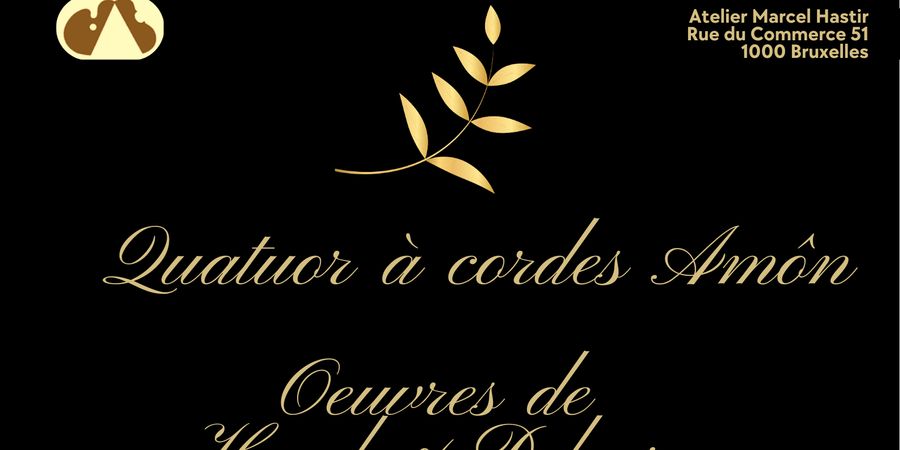 image - Quatuor à cordes Amôn- Oeuvres de Joseph Haydn & Jean Pierre Deleuze