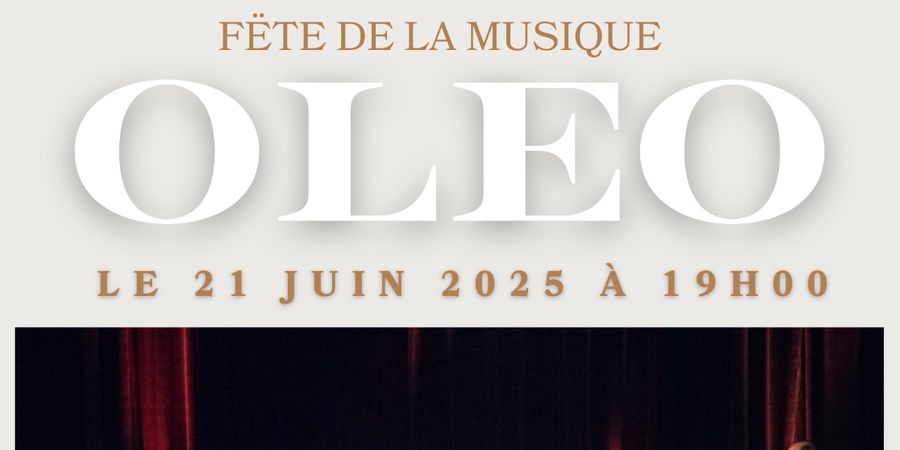 image - Fête de la musique - double concert OLEO & ELENA LA GRULLA TRIO