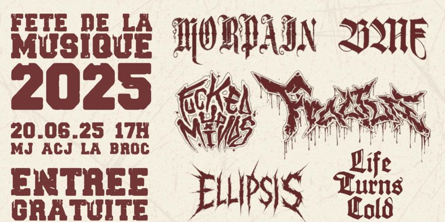 image - Morpain – BMF - Fucked Up Mind - Fracture - Life's Turn Cold - Ellipsis 