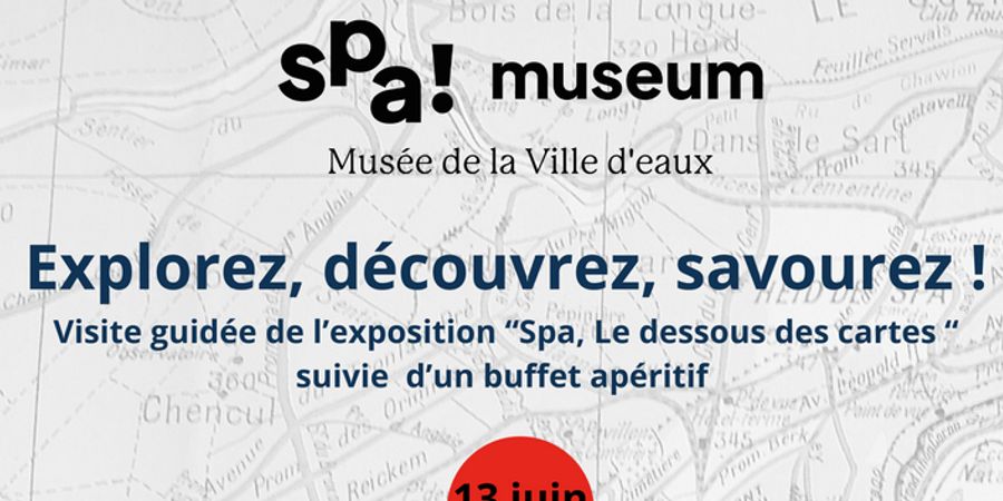 image - Visite-apéro de l’exposition « SPA. Le dessous des cartes »