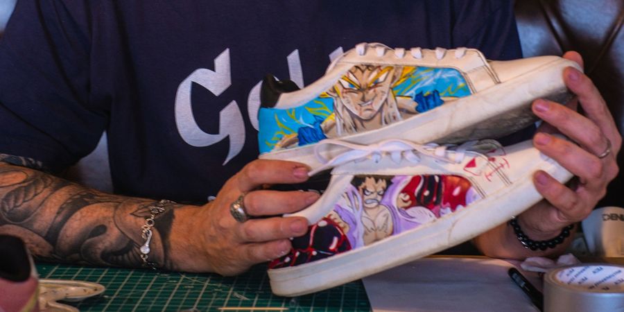 image - Atelier - Customisation de baskets