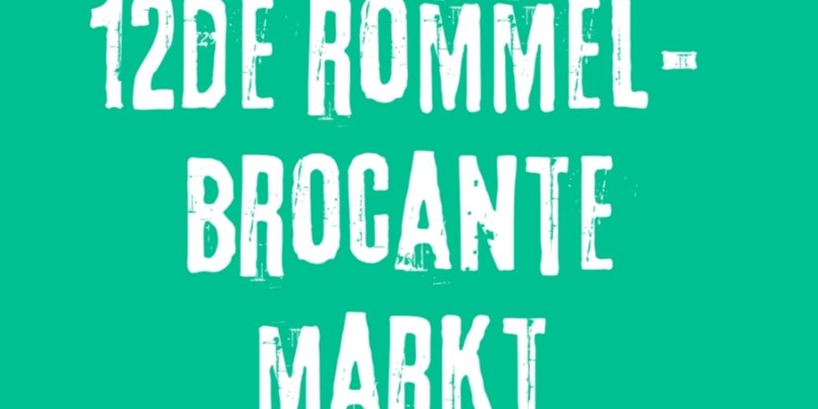 image - 12de Rommel-brocante markt Walsbets 
