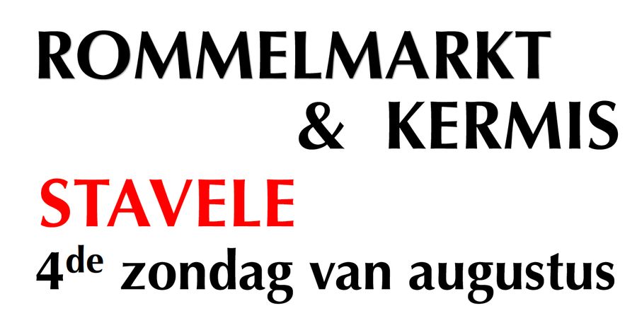 image - Vrije Rommelmarkt Stavele
