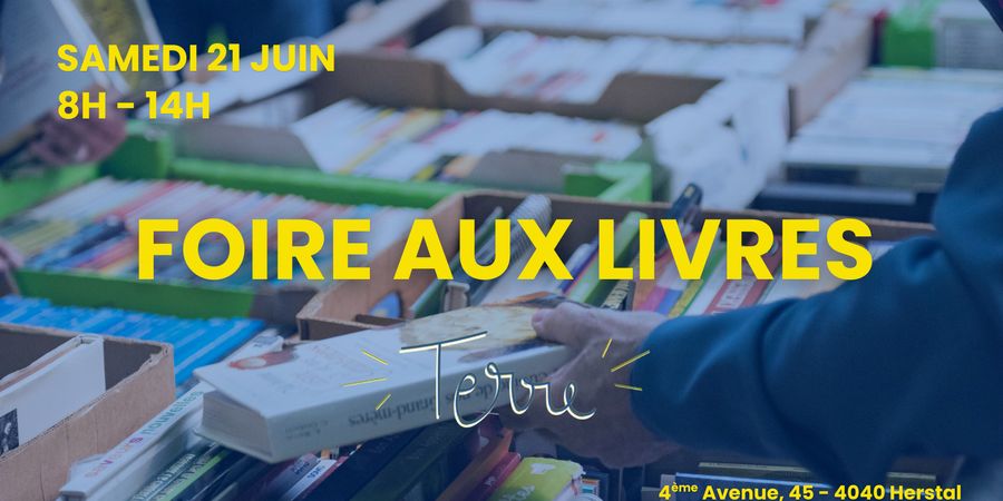image - Foire aux livres Terre (3e édition)