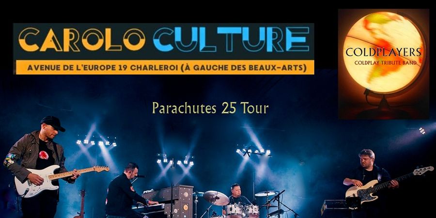 image - Cover Coldplay Carolo Culture Ave de L'Europe 19 à gauche des Beaux Arts mercredi 28/05/2025 21h30