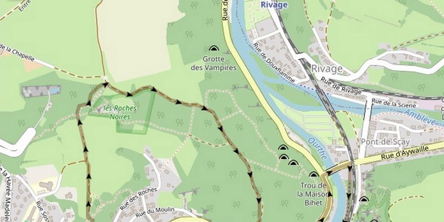 image - Vallée de l'Ourthe à Comblain, entre parc naturel et lieux historiques.