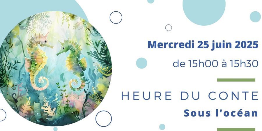 image - Heure du conte à la bibliothèque d'Athus | Sous l'océan