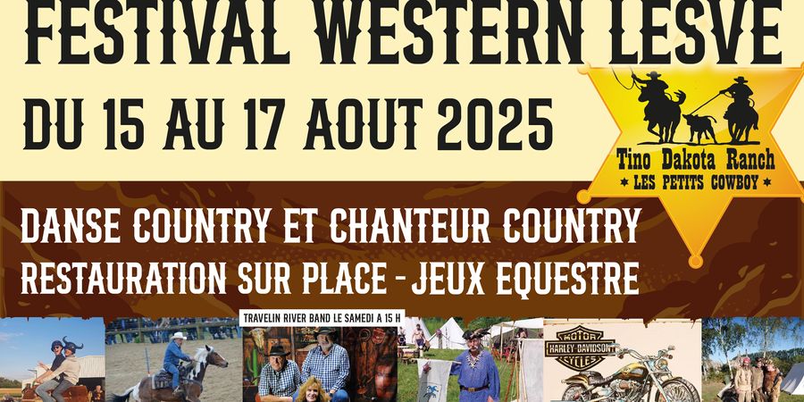 image - Festival Western de Lesve