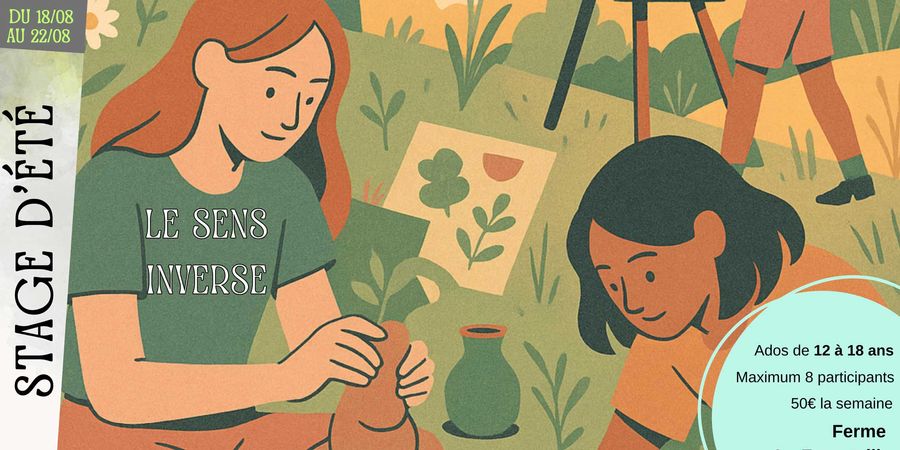 image - Stage d’été « Le sens inverse »