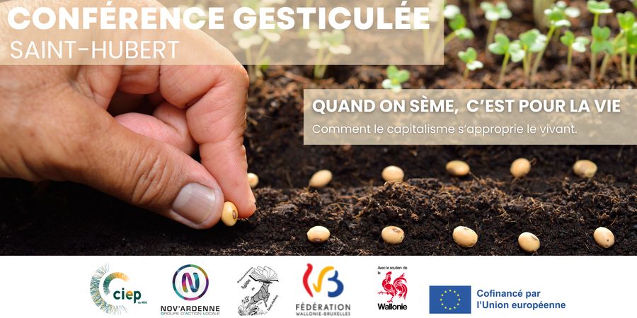 image - [Conférence gesticulée] Quand on sème, c'est pour la vie.