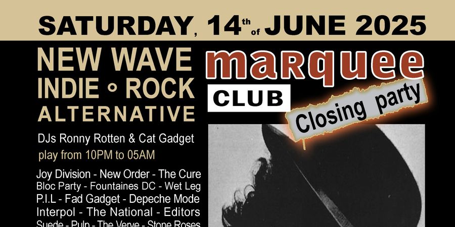 image - marqueeclub closing party