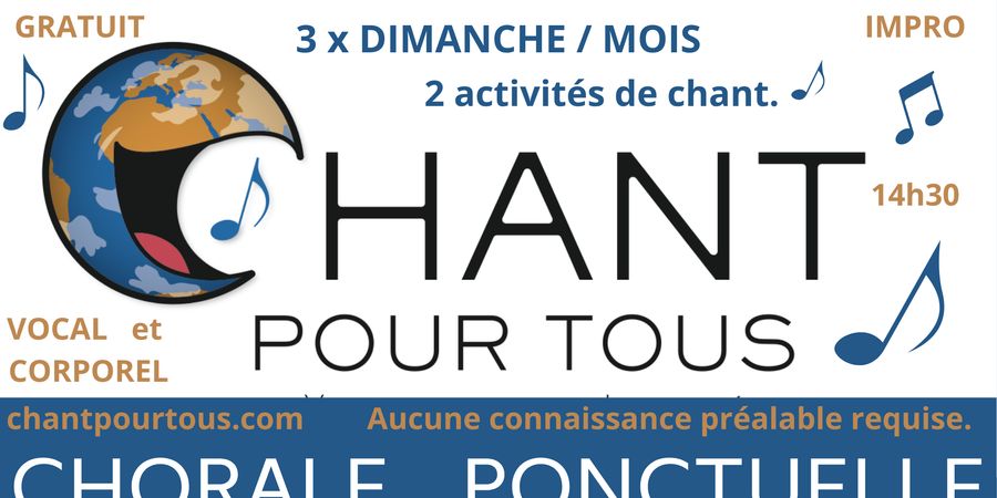 image - Chorale Ponctuelle + Chant Pour Tou.te.s