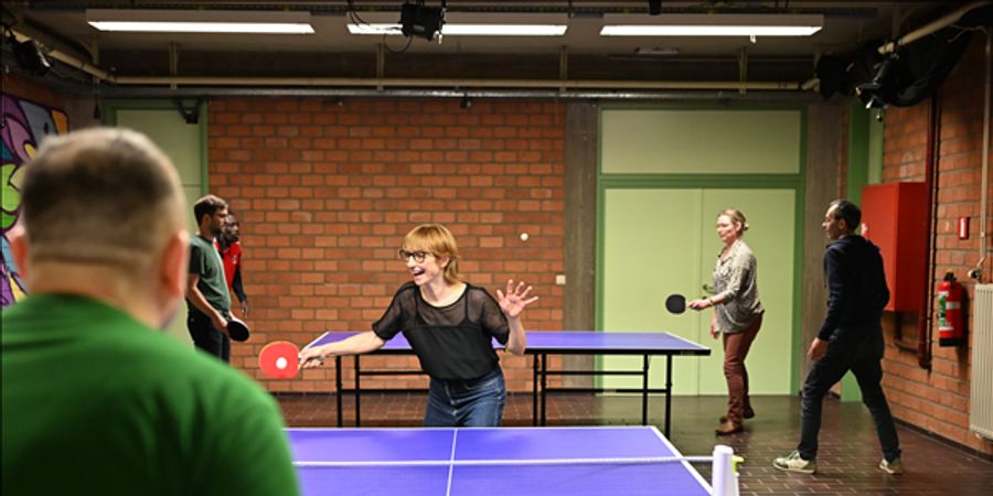 image - Met pingpong het weekend in