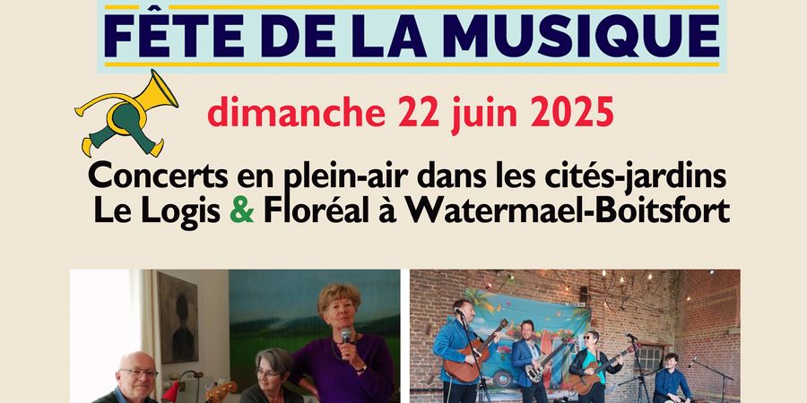 image - Fête de la musique dans les Cites-jardins Le Logis et Floréal 