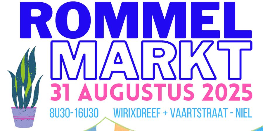 image - 2de Rommelmarkt Wirixdreef-Vaartstraat (Niel)