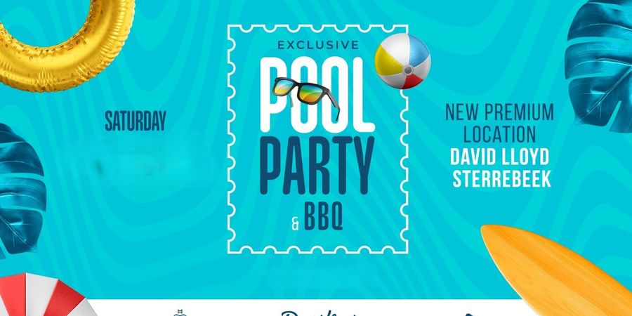 image - International Party at the Pool ❂ La Piscine Apéro -Pool BBQ & Party ❂ David Lloyd Sterrebeek 
