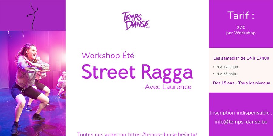 image - Workshop d’été Street Ragga