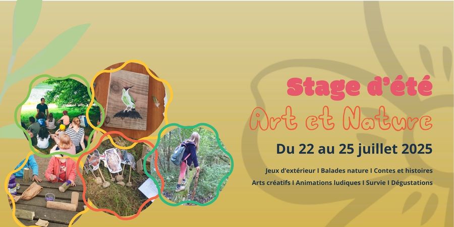 image - Stage d'été - Art & Nature