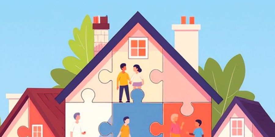 image - Matinée citoyenne - Vivre chez soi, habiter ensemble, précarités et nouvelles façons d'habiter.