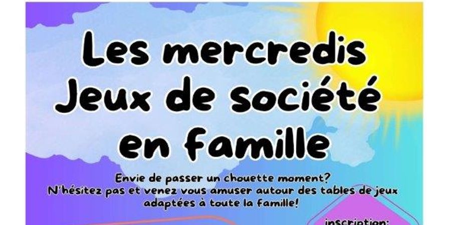 image - Mercredis jeux de société
