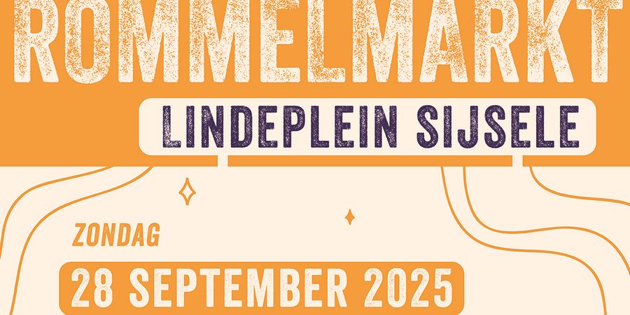 image - Rommelmarkt aan Lindeplein in Sijsele (Damme)