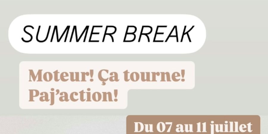 image - Moteur ! ça tourne ! Paj'action 