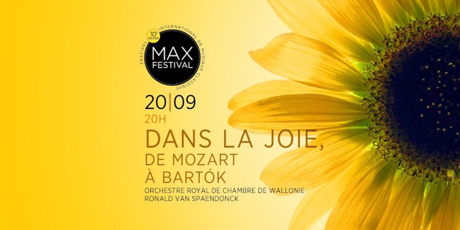 image - CLARINETTE ET ORCHESTRE : Dans la Joie, de Mozart à Bartók