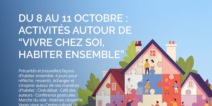 image - VIVRE CHEZ SOI, HABITER ENSEMBLE